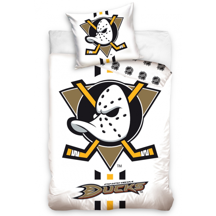 KOMPLET POŚCIELI NHL ANAHEIM DUCKS 140x200