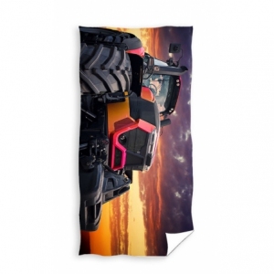 Czerwony traktor TNL250606