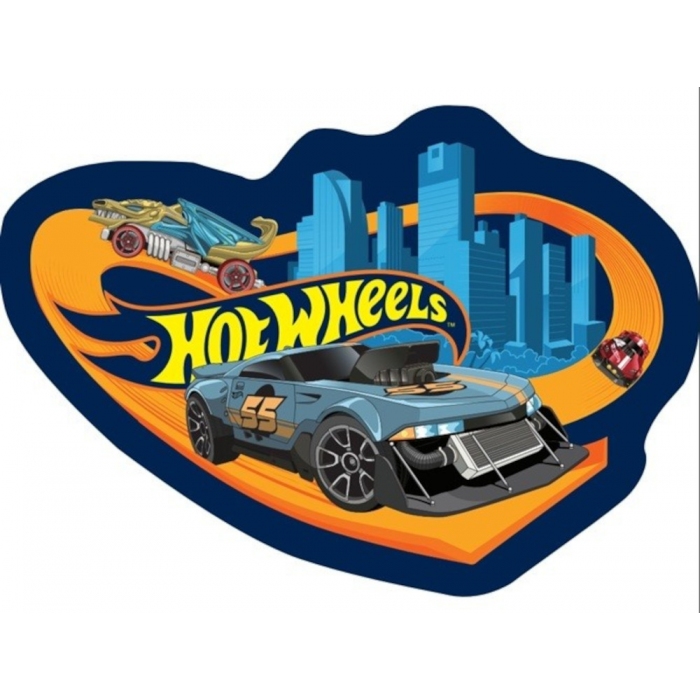 Hot Wheels welwetowa poduszka HOT238011
