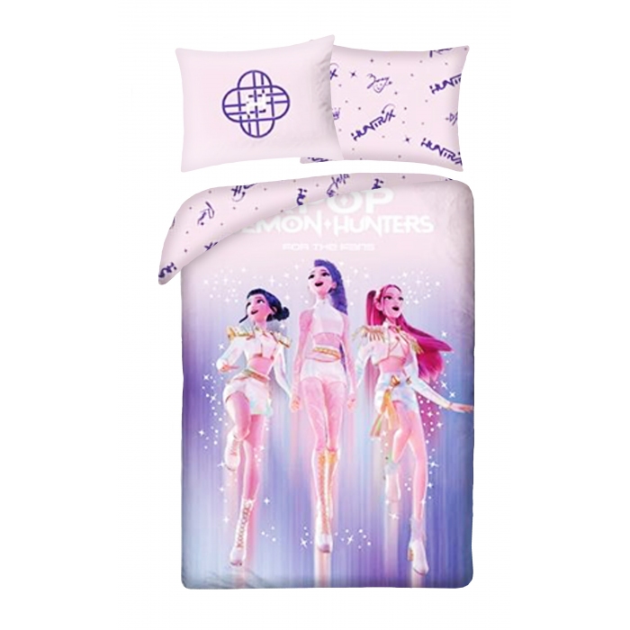 Pościel młodzieżowa K-pop Demon Hunters DSYATZZKPO